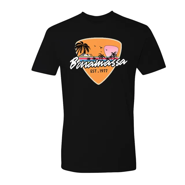 Joe Bonamassa Blues Sunset t-skjorte unisex svart bomull