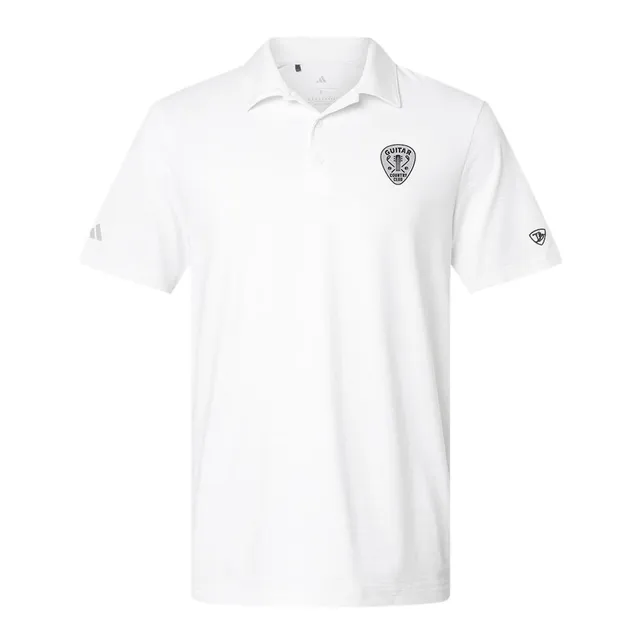 Joe Bonamassa Pick Guitar Country Club Adidas Textured Stripe polo svart