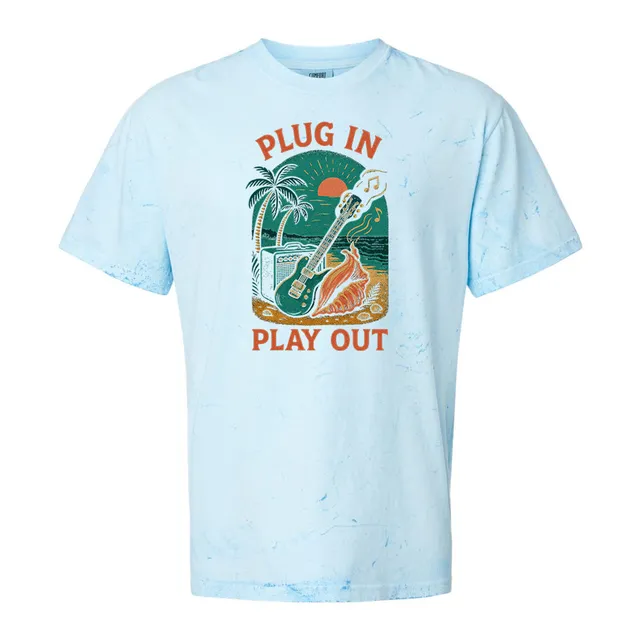 Joe Bonamassa Plug In Play Out Blast T-skjorte garment-dyed