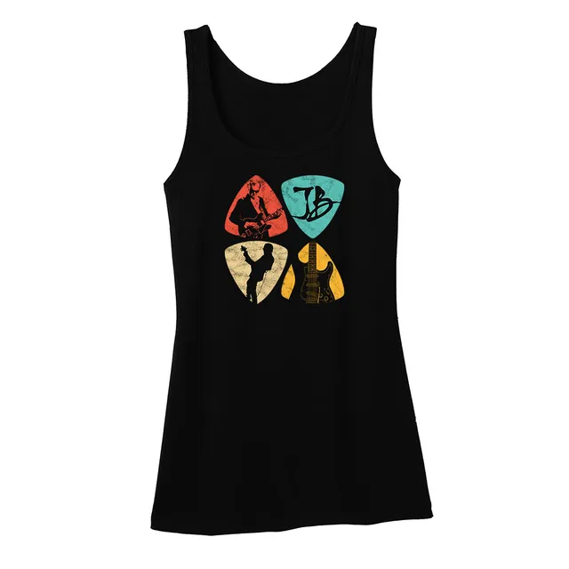Joe Bonamassa Pick Collage Singlet Dame Sort