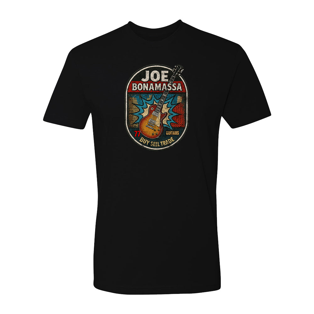 Joe Bonamassa Premium Collection t-skjorte svart bomull