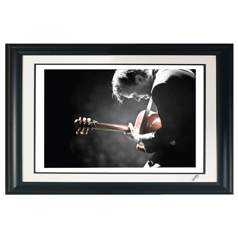 Joe Bonamassa 44 Woke Up Dreaming litografi innrammet