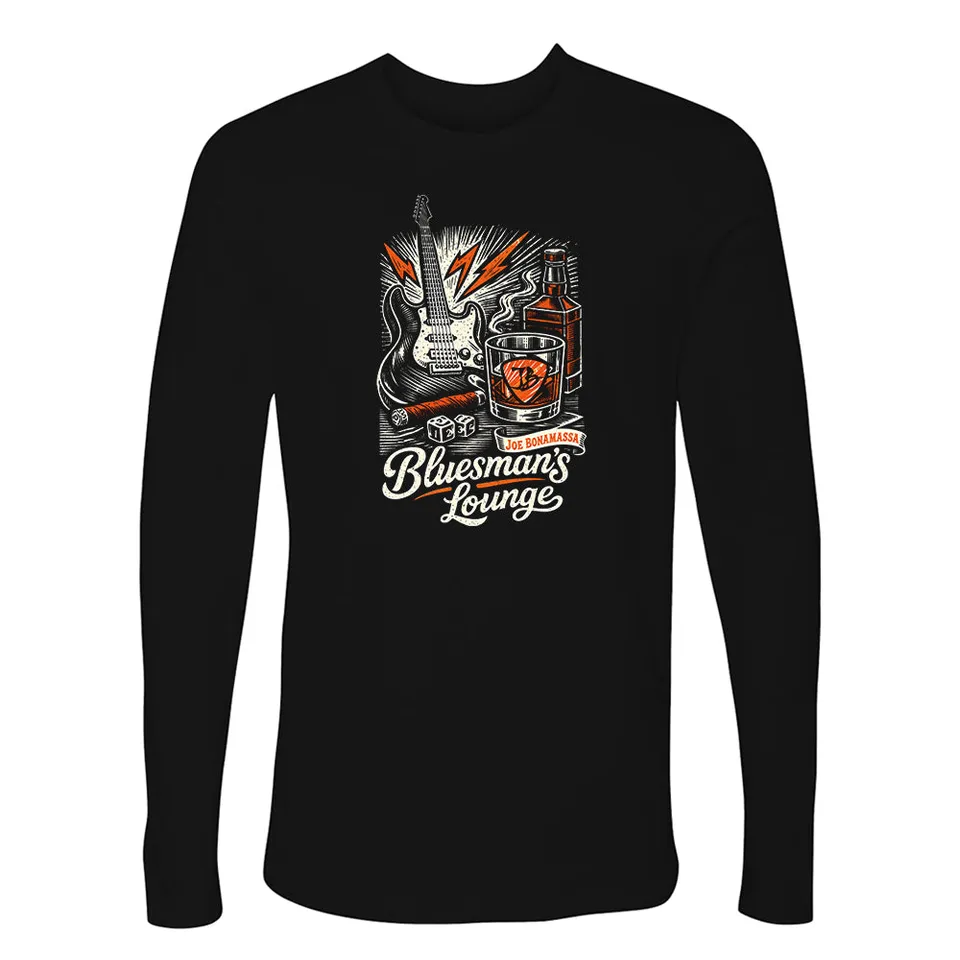 Joe Bonamassa Bluesman's Lounge langermet t-skjorte svart herre