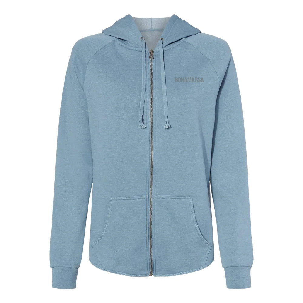 Joe Bonamassa Acoustic Autumn wave wash zip-hoodie dame