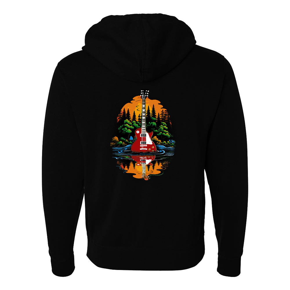 Joe Bonamassa Beauty of Nature Zip-Up Hoodie hettegenser svart