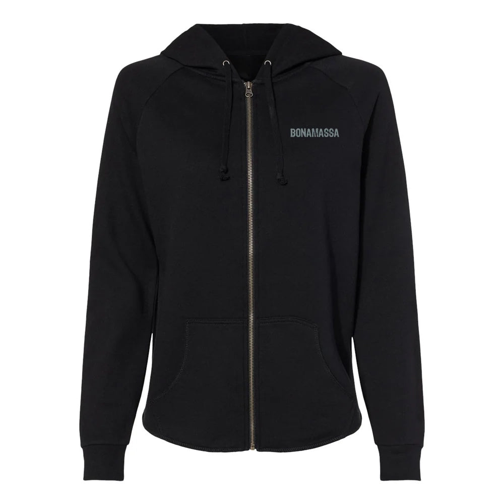 Joe Bonamassa Acoustic Autumn wave wash zip-hoodie dame