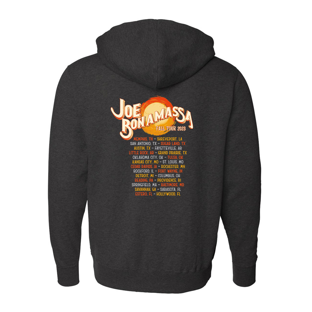 Joe Bonamassa U.S. Fall Tour 2023 Serenade hettegenser zip unisex