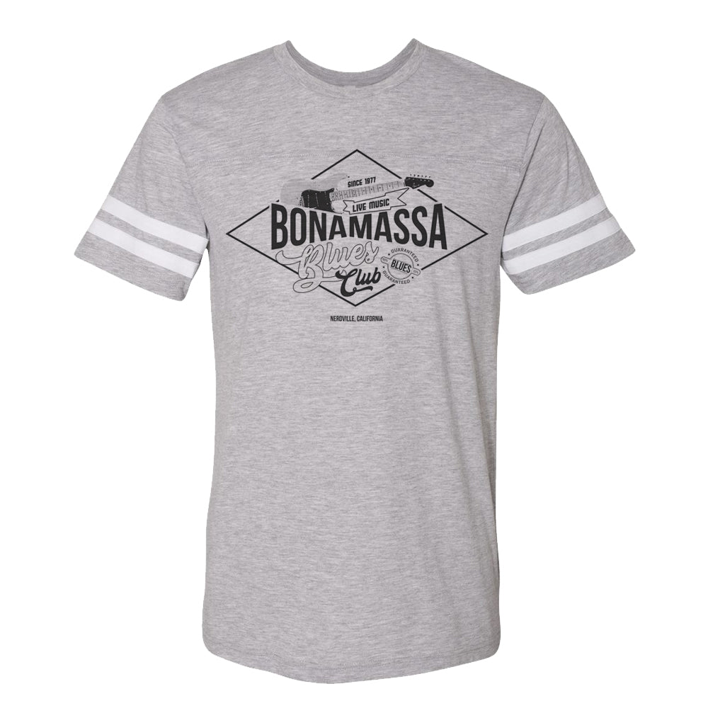 Joe Bonamassa Blues Club football t-skjorte herre