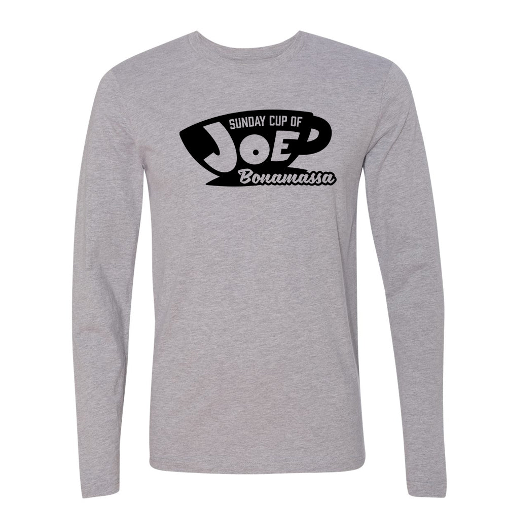 Joe Bonamassa Sunday Cup Of Joe langermet t-skjorte svart bomull