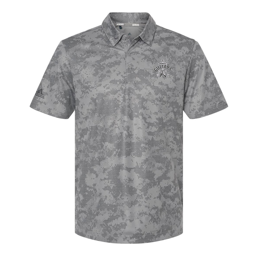 Joe Bonamassa Guitar Shockz Adidas Camo polo herre resirkulert