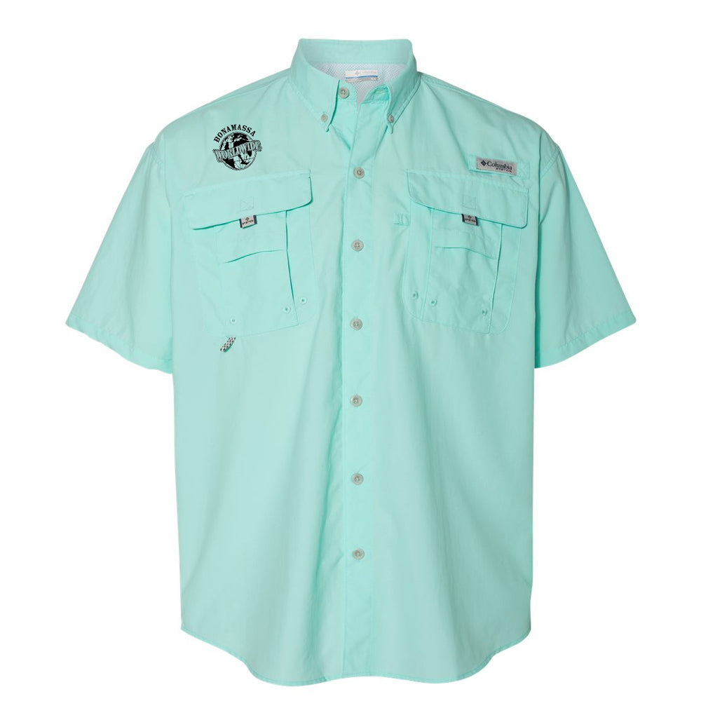 Joe Bonamassa Worldwide Blues Columbia PFG Bahama II skjorte svart