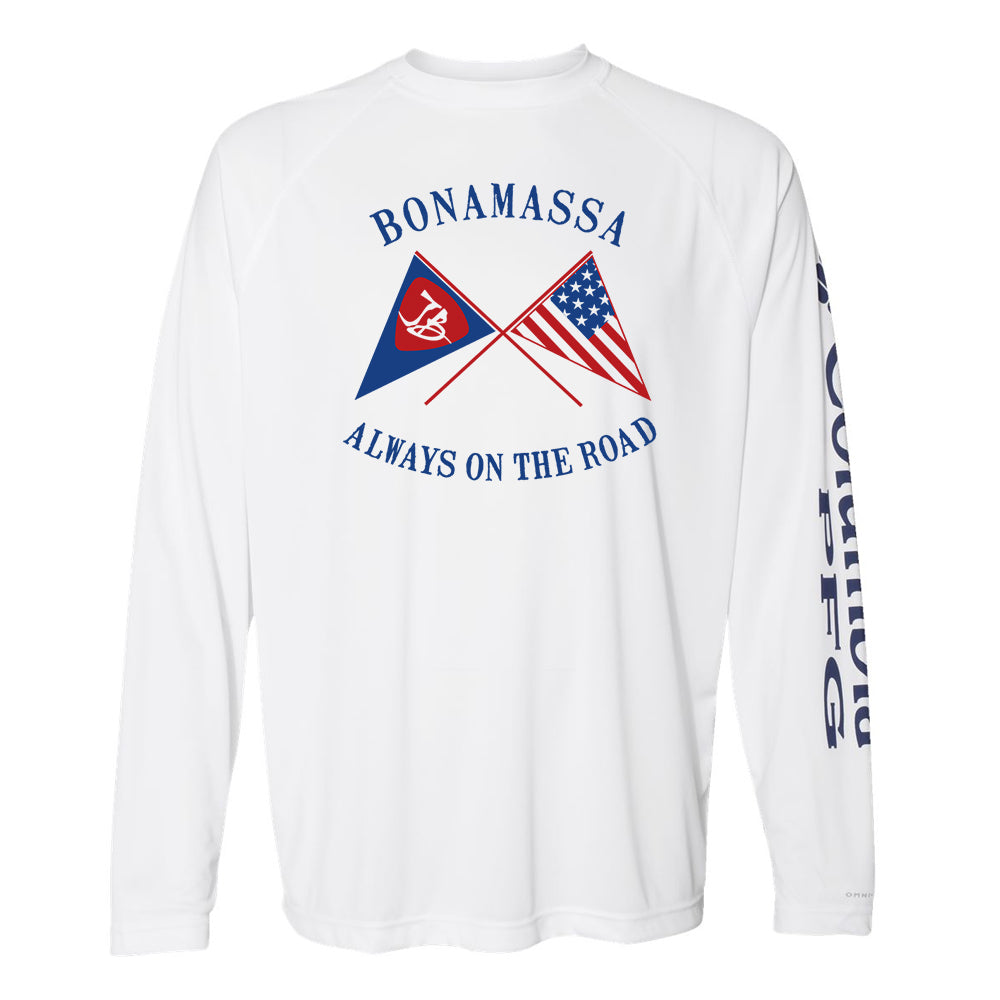 Joe Bonamassa Sailing Blues PFG Terminal Tackle t-skjorte herre