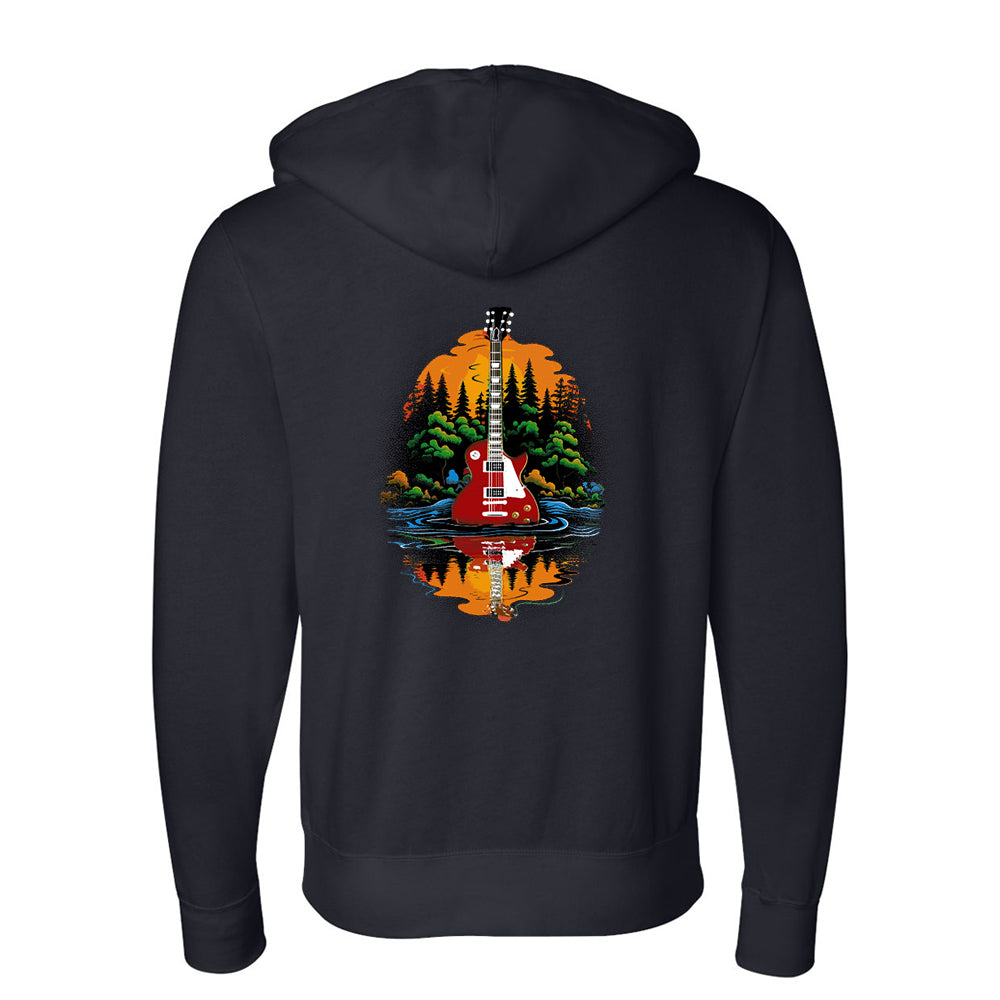 Joe Bonamassa Beauty of Nature Zip-Up Hoodie hettegenser svart