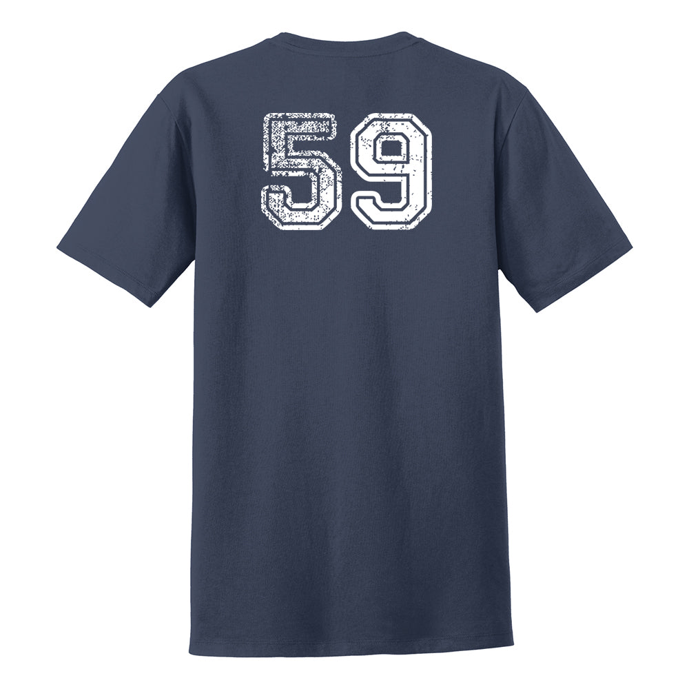 Joe Bonamassa Baseball Spring Varsity t-skjorte svart