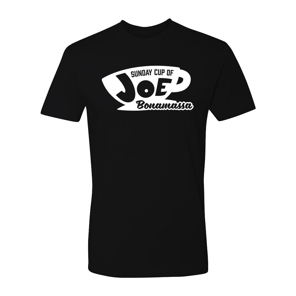 Joe Bonamassa Sunday Cup Of Joe t-skjorte svart bomull
