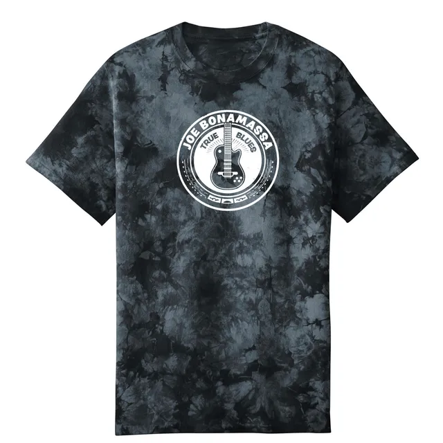 Joe Bonamassa True Blues Crystal Tie Dye t-skjorte svart
