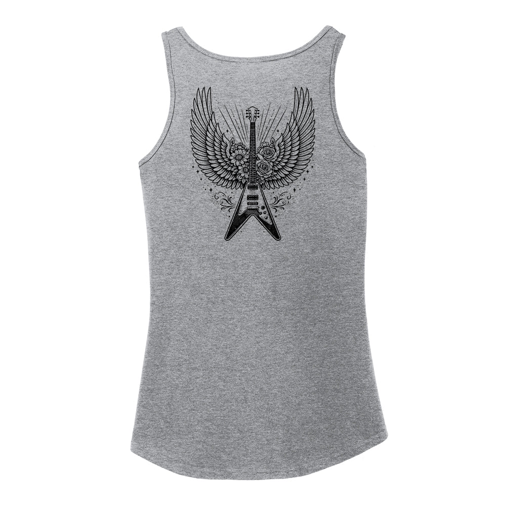 Joe Bonamassa Blues Angel singlet dame svart bomull