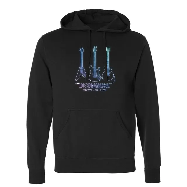 Joe Bonamassa Down The Line hettegenser svart slim fit