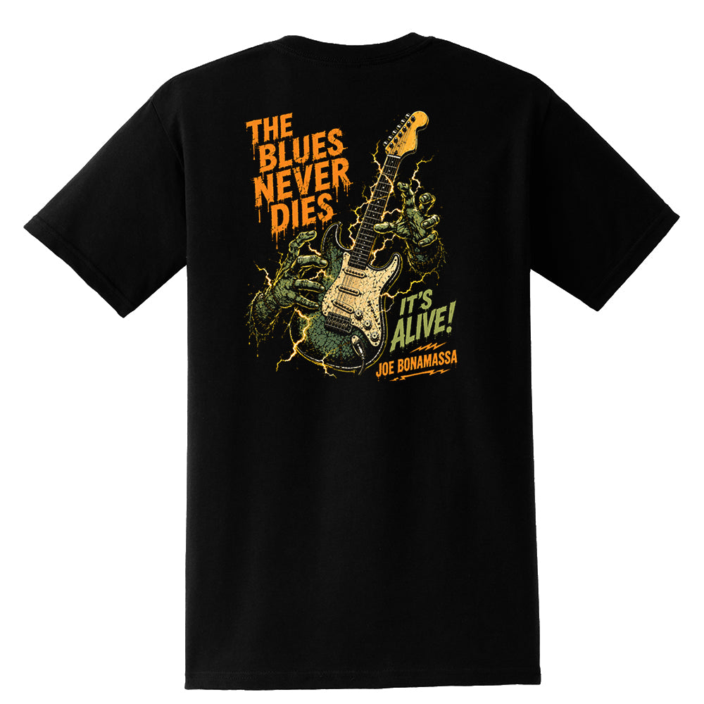 Joe Bonamassa Franken Blues t-skjorte med lomme svart
