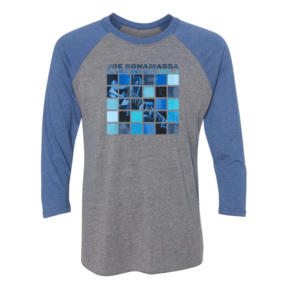 Joe Bonamassa Blues Deluxe Vol.2 3/4 t-skjorte unisex