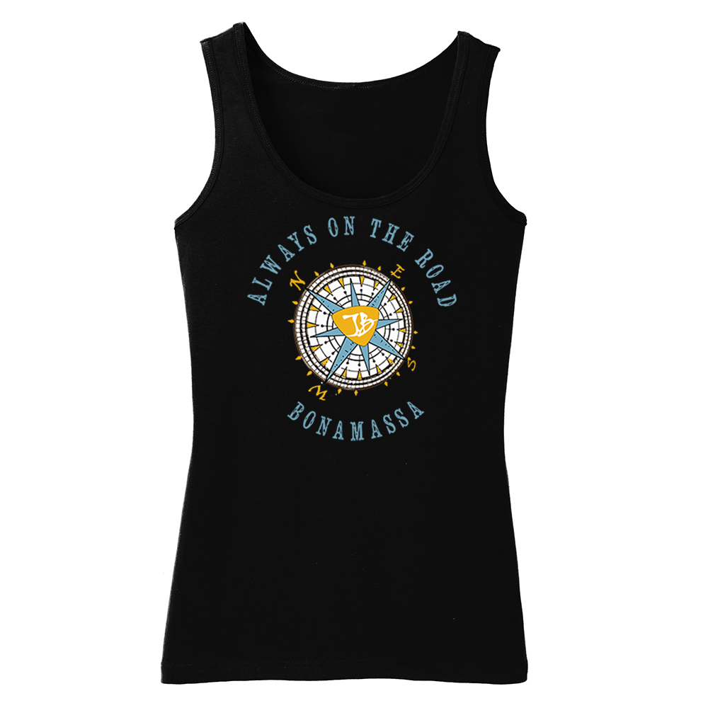 Joe Bonamassa Always on the Road Singlet dame kompass svart