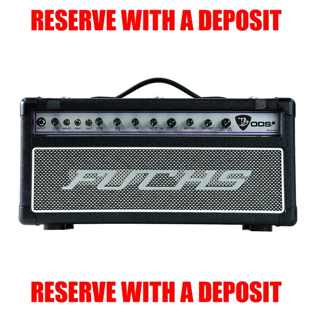 Joe Bonamassa Fuchs JB-ODS gitaramp depositum sølvpanel
