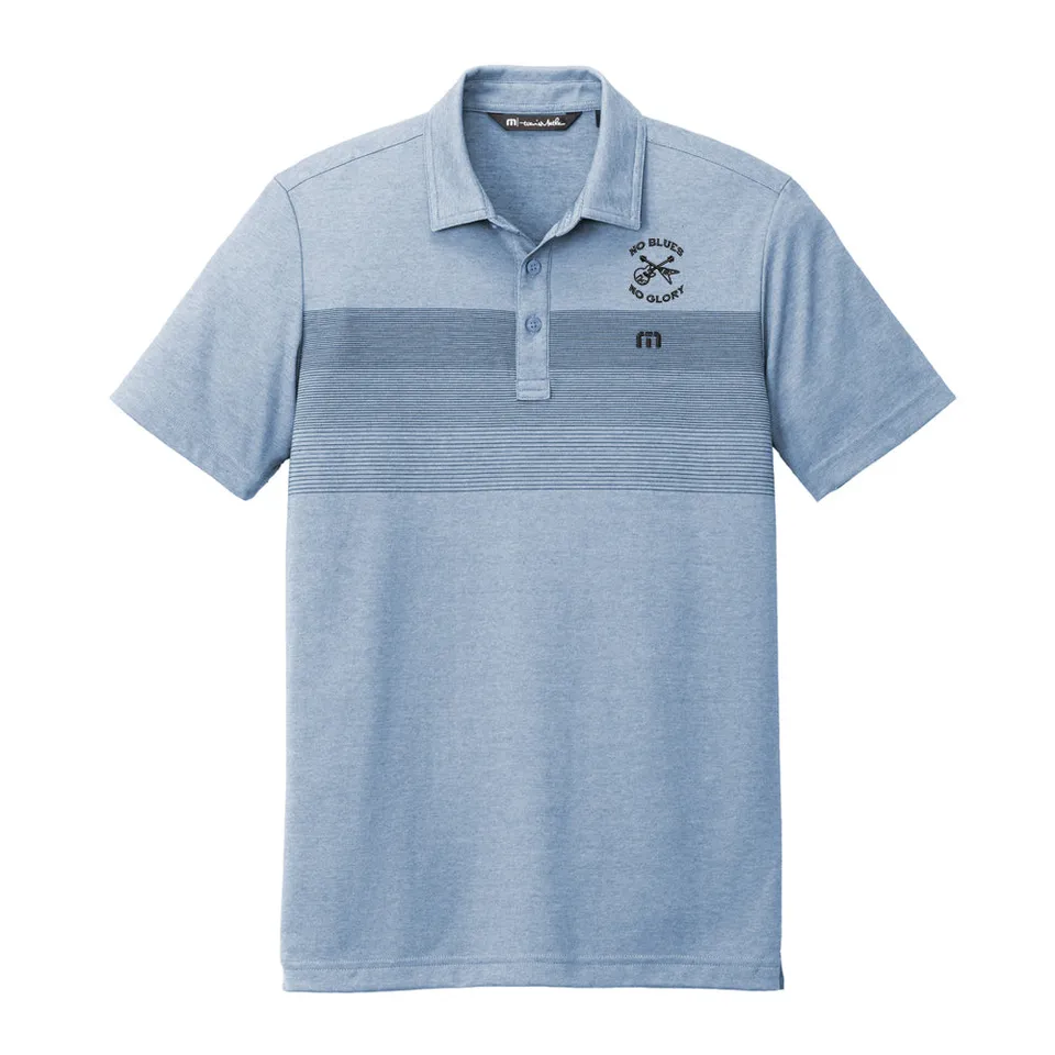 Joe Bonamassa No Blues No Glory polo svart stripe bomull