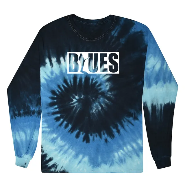 Joe Bonamassa Blues Block langermet tie dye bomull