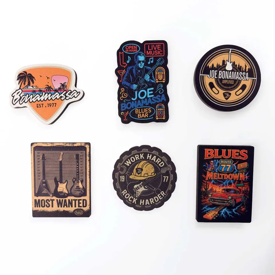 Joe Bonamassa Bona-Fide magneter 6-pk tre