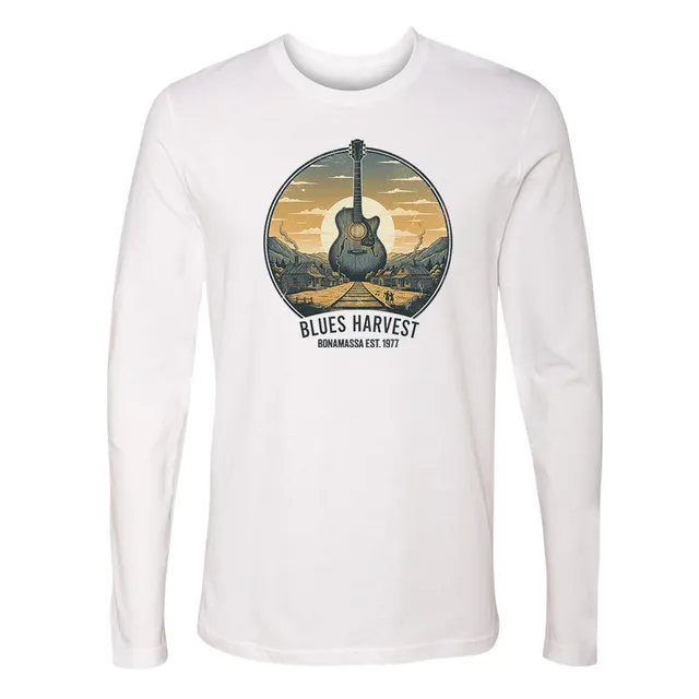 Joe Bonamassa Blues Harvest langermet svart bomull
