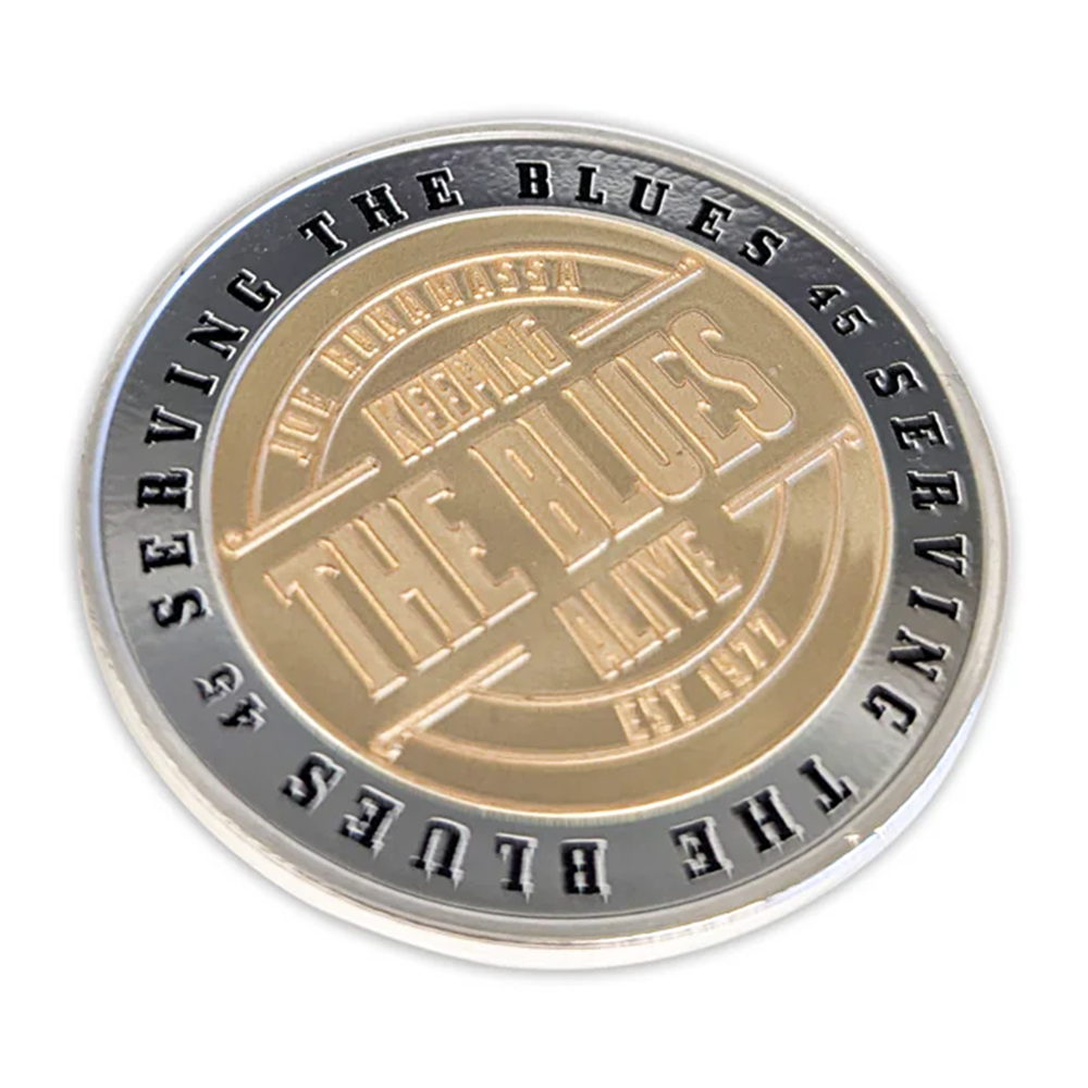 Joe Bonamassa 2022 JB Fine Silver sølvmynt 1 oz nummerert
