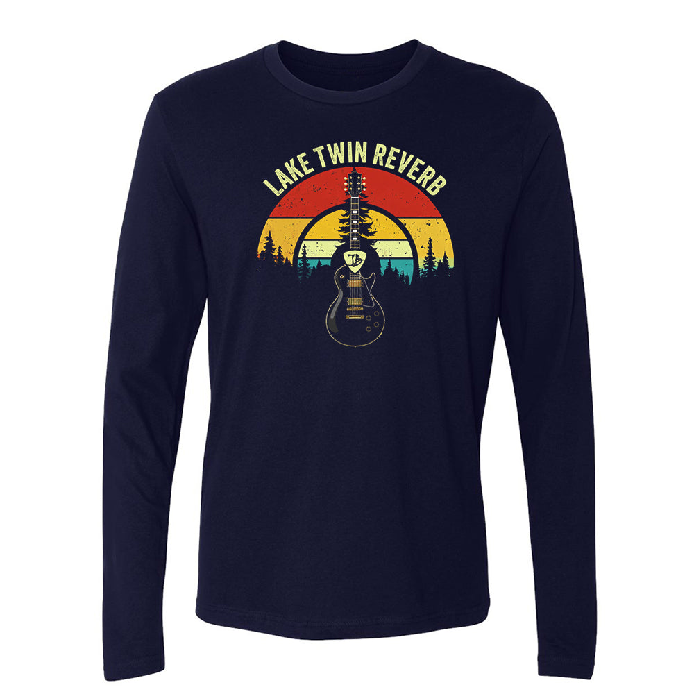 Joe Bonamassa Lake Twin Reverb langermet herre svart bomull