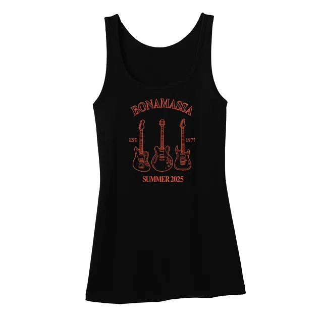 Joe Bonamassa Summer 2025 singlet dame sort
