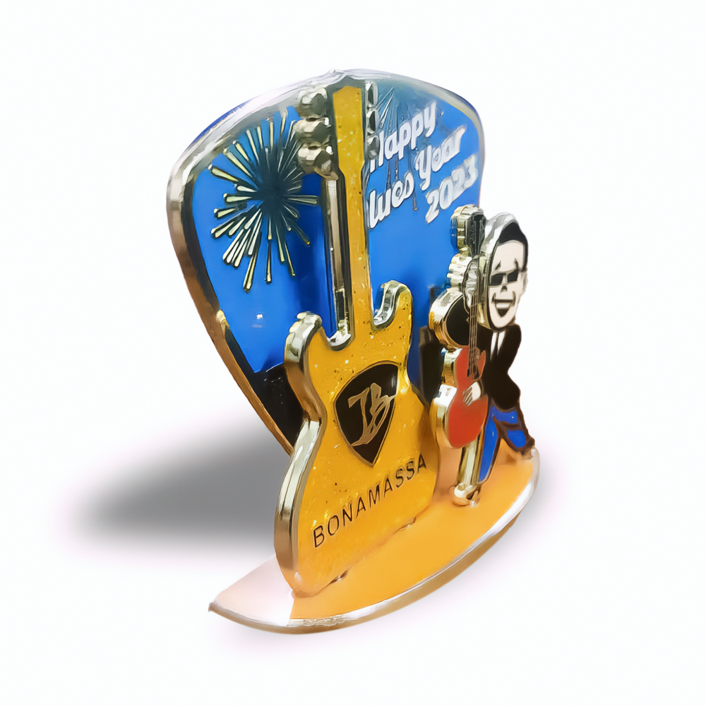 Joe Bonamassa Happy Blues Year pin 2023 gull