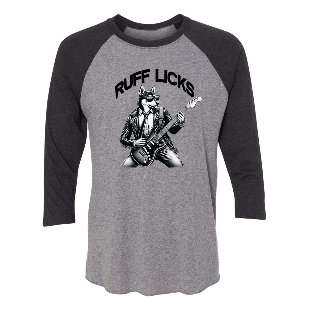 Joe Bonamassa Ruff Licks T-skjorte 3/4 erme raglan triblend