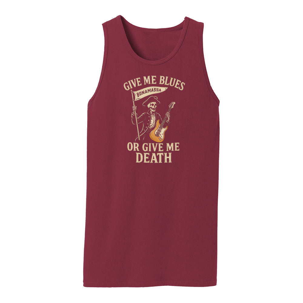 Joe Bonamassa Give Me Blues Or Give Me Death singlet denim