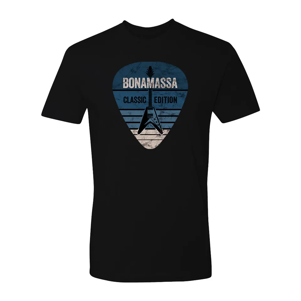 Joe Bonamassa Classic Blues Pick t-skjorte svart bomull
