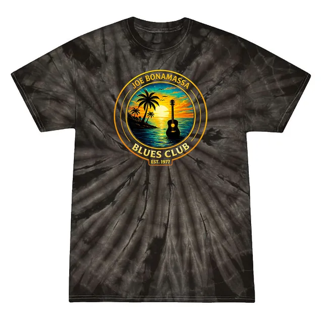 Joe Bonamassa Blues Club tie-dye t-skjorte spider black