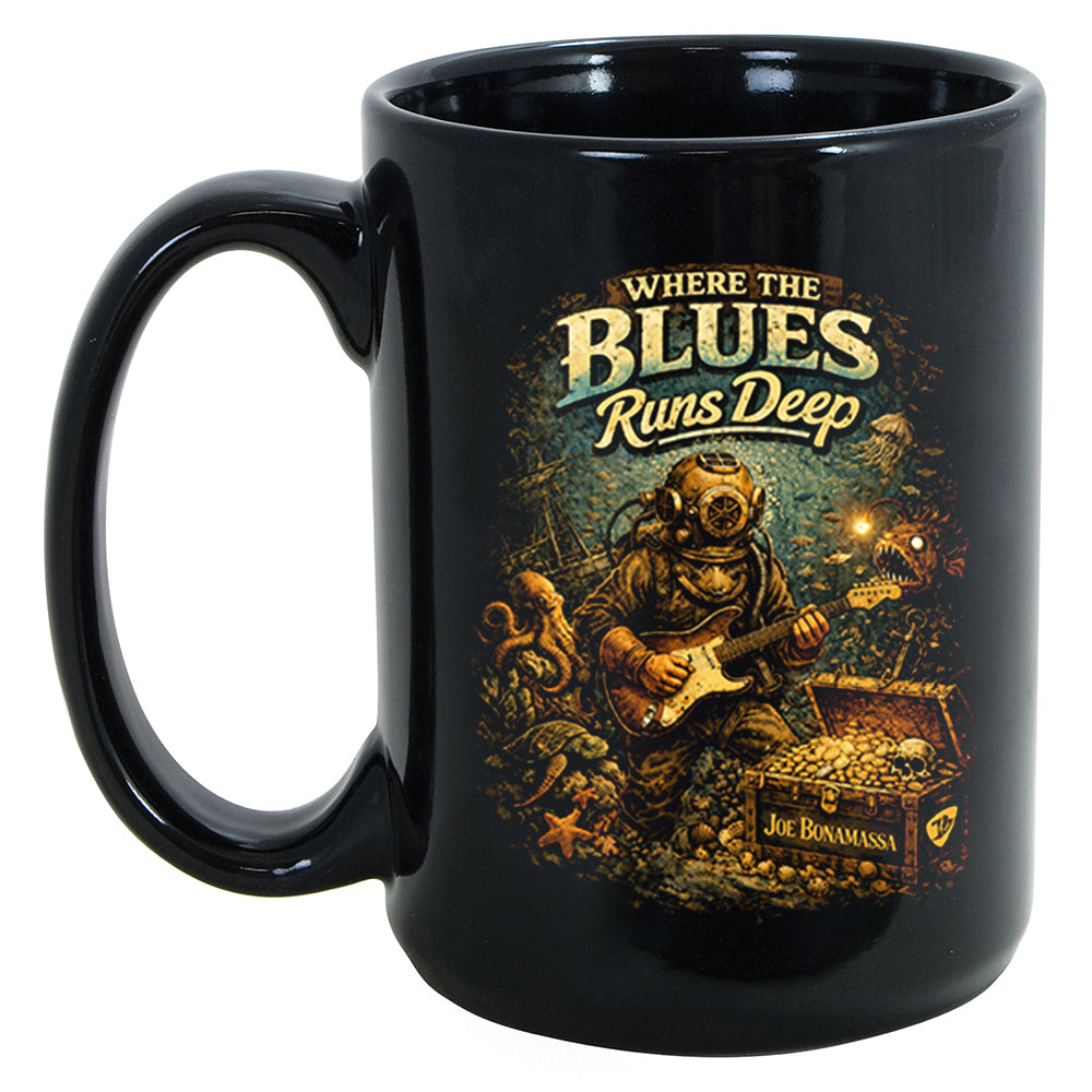 Joe Bonamassa Blues Runs Deep krus 325 ml keramikk