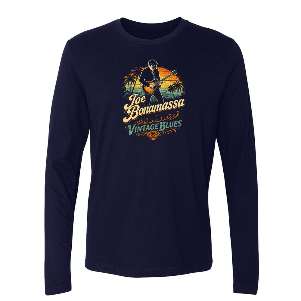 Joe Bonamassa Vintage Blues langermet herre 100% bomull