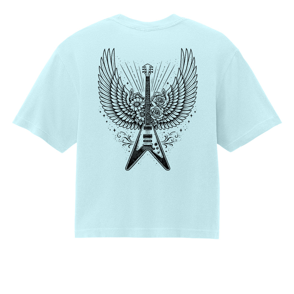 Joe Bonamassa Blues Angel Comfort Boxy T-skjorte dame