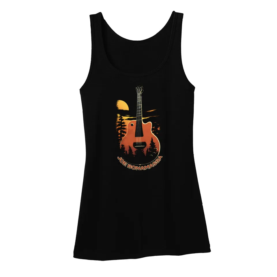 Joe Bonamassa Moonlit Blues singlet dame svart bomull
