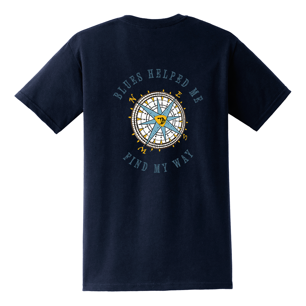 Joe Bonamassa Blues Helped Me lomme t-skjorte svart bomull
