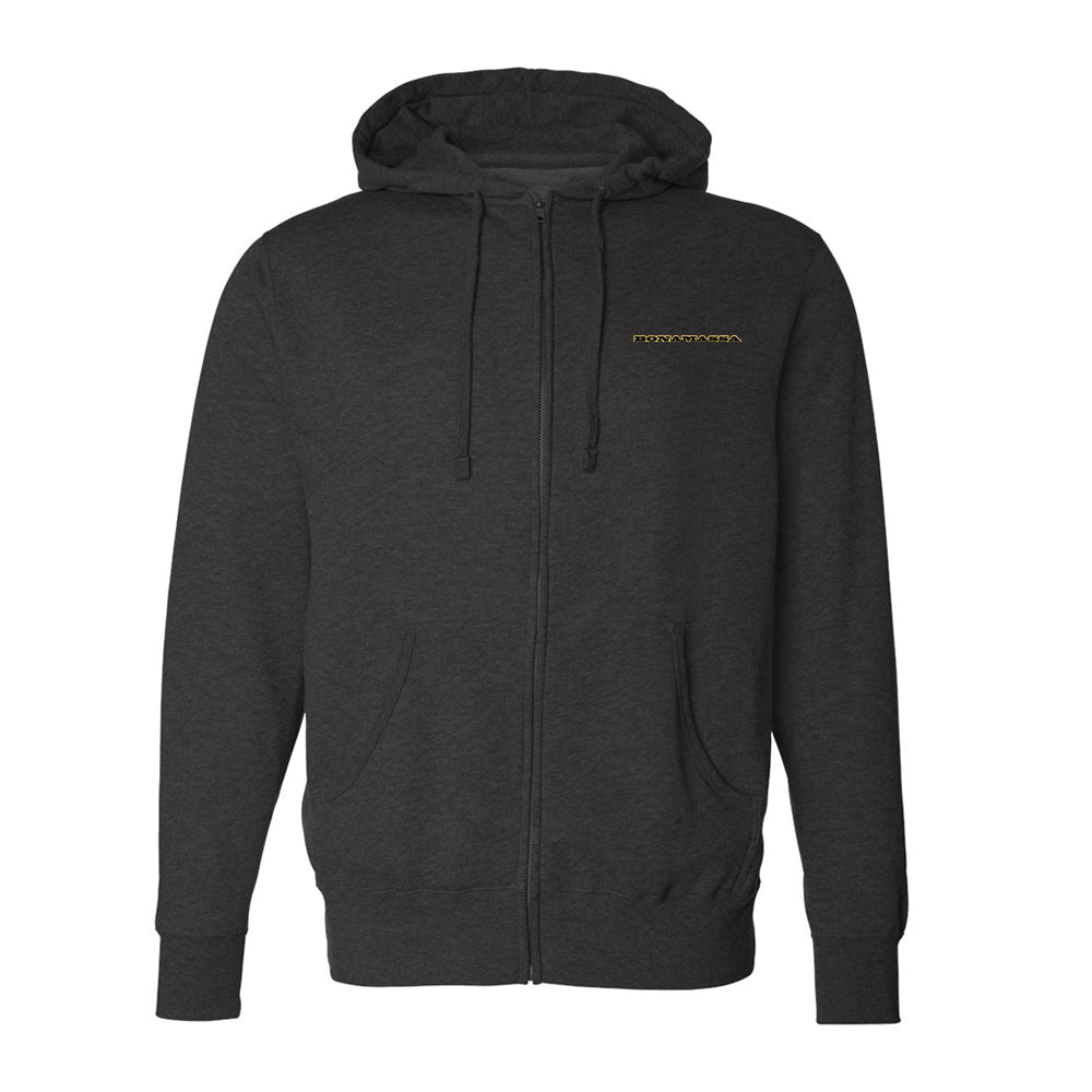 Joe Bonamassa Camp & Jam Zip-Up Hoodie hettejakke svart unisex