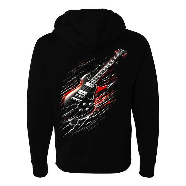 Joe Bonamassa Red & Blues hettegenser svart unisex fleece