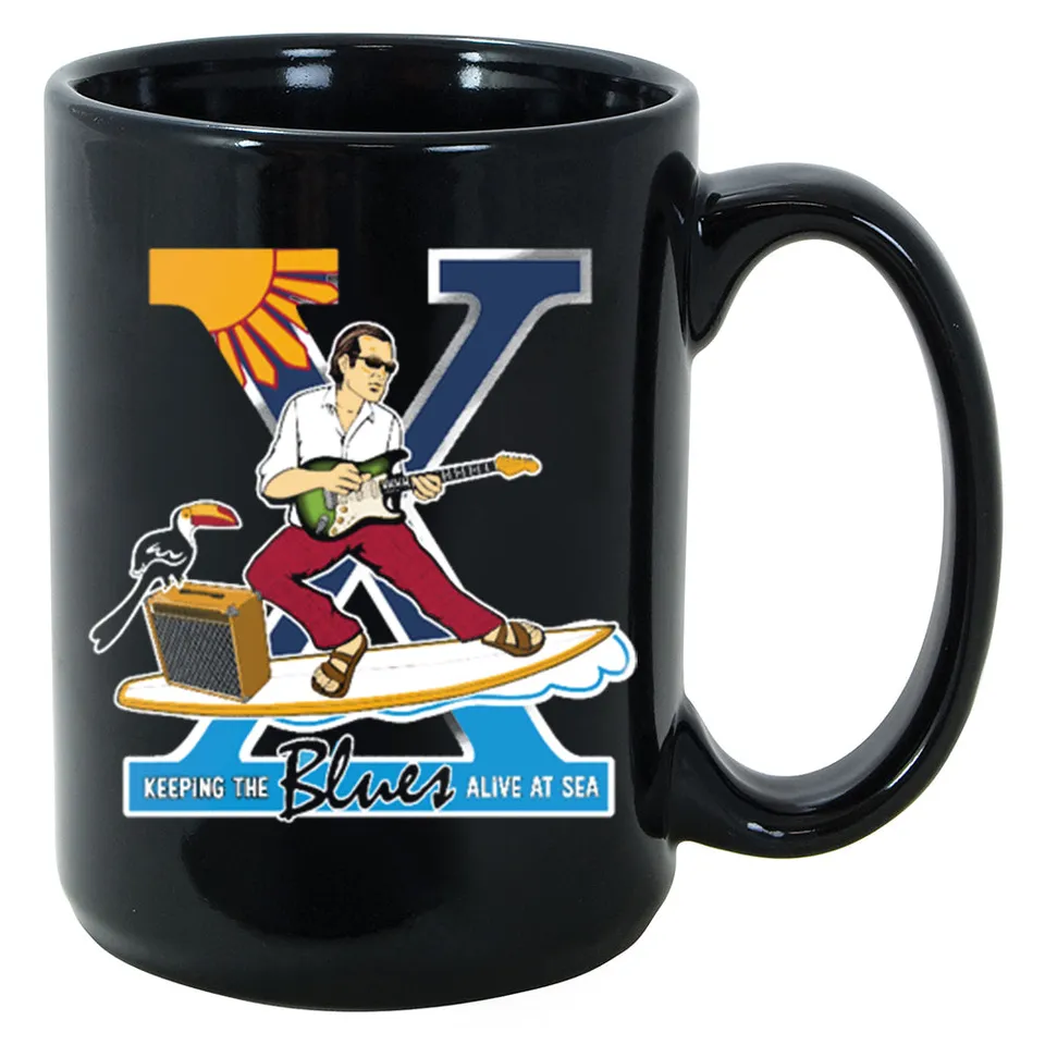 Joe Bonamassa KTBA at Sea 2025 krus 11oz keramikk