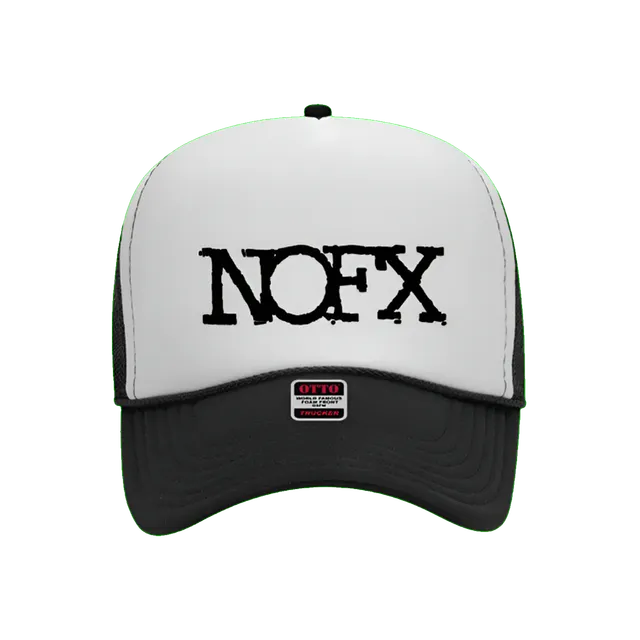 NOFX Logo trucker caps svart