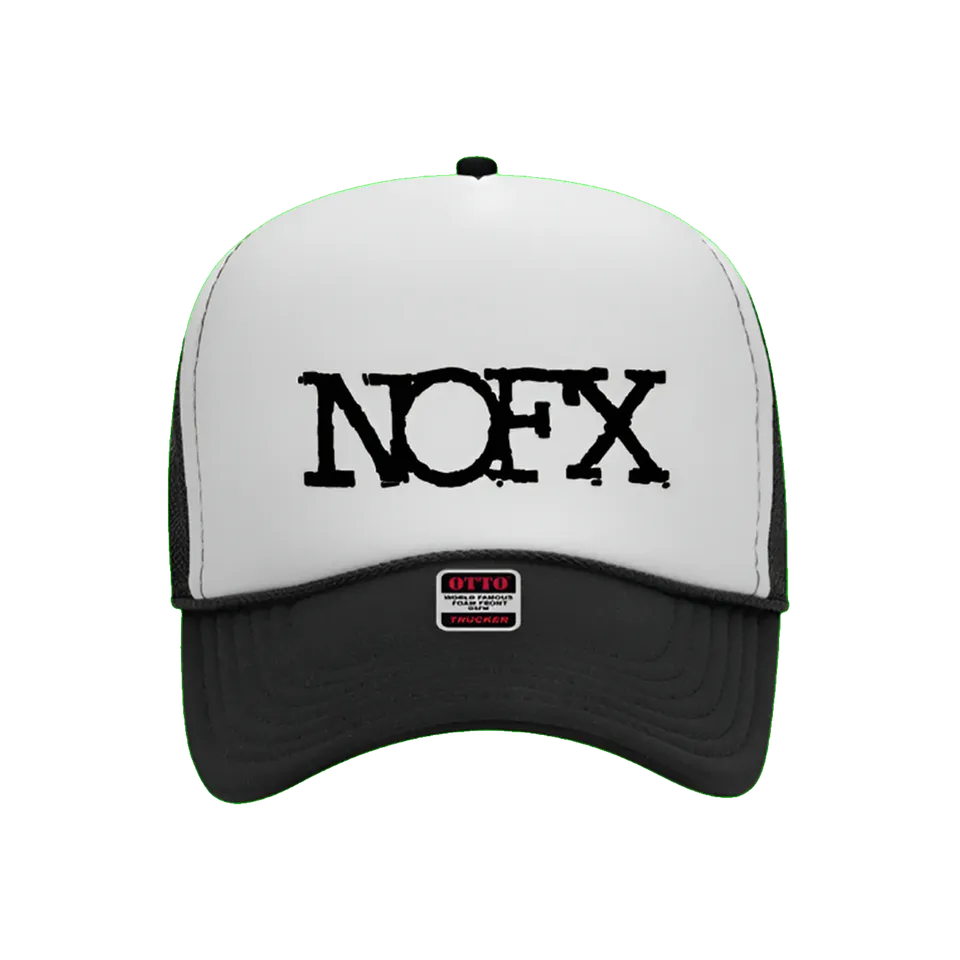 NOFX Logo trucker caps svart