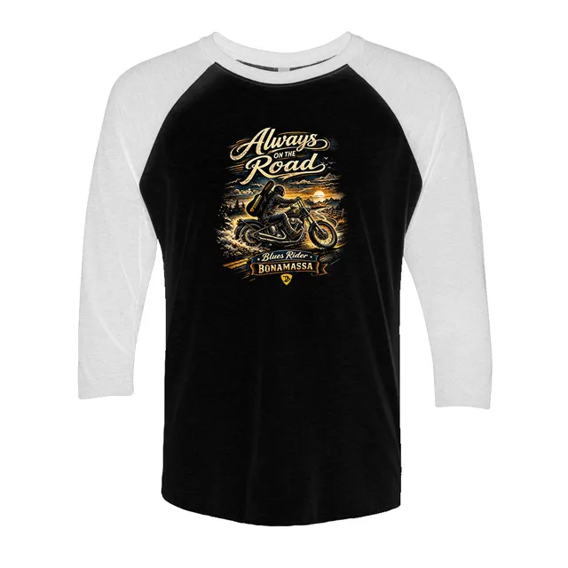 Joe Bonamassa Blues Rider 3/4 Sleeve t-skjorte unisex