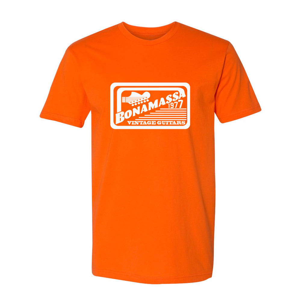 Joe Bonamassa Vintage Guitars t-skjorte unisex bomull